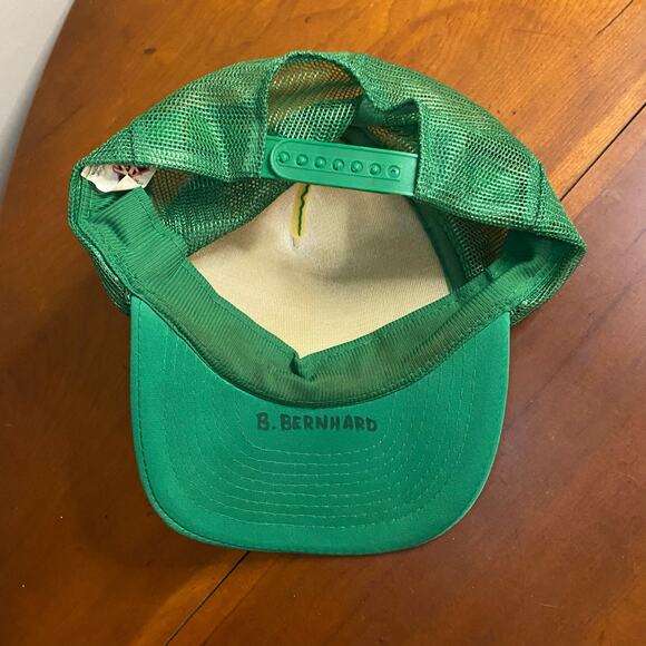 Huntington Banks VSport Vintage Green Trucker Hat Unisex Mens One Size - Picture 12 of 16